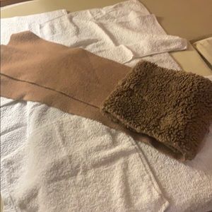 Banana Republic fur scarf